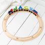 Wooden Letter Personalised Name Toy Train, thumbnail 3 of 7