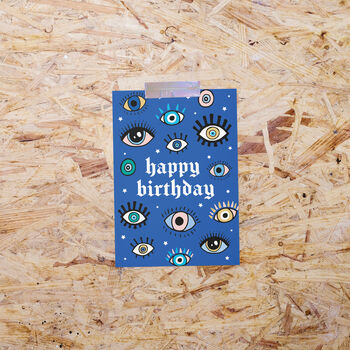 Evil Eye Birthday Card, 3 of 3