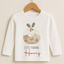 Personalised Kids Christmas T Shirt / Top Christmas Pudding, thumbnail 5 of 5