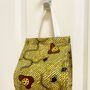 Space Saving Toilet Roll Holder In Yellow Garden Print, thumbnail 4 of 5