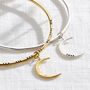 Personalised Crescent Moon Bangle, thumbnail 5 of 8