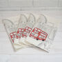 London Design Linen Napkin Crackers, thumbnail 8 of 9