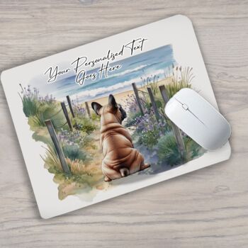 Personalised French Bulldog Dog Beach Walk Collection, 7 of 7