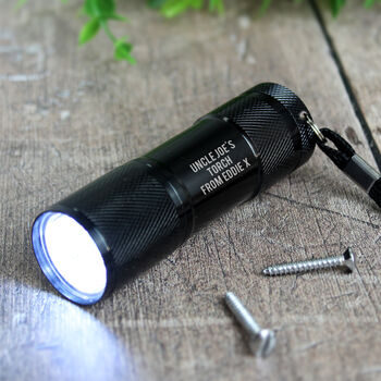 Personalised Mini Torch With Gift Box, 4 of 4
