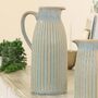 Richmond Washed Stone Pitcher Jug Vases, thumbnail 5 of 8