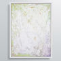 'Blush Fizz' Framed Giclée Abstract Canvas Print Art, thumbnail 4 of 6
