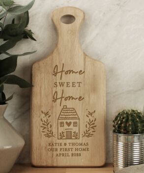 Personalised Home Wooden Paddle Board, 4 of 5