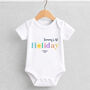 Personalised Sunshine First Holiday Outfit, thumbnail 3 of 6