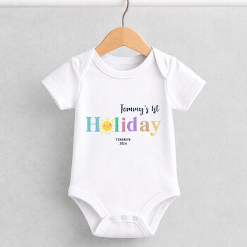 Personalised Sunshine First Holiday Outfit, 3 of 6