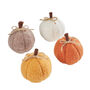 Set Of Four Autumn Felt Hanging Pumpkins Decorations, thumbnail 6 of 6