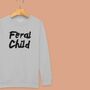 'Feral Child' Kids Sweatshirt, thumbnail 9 of 11