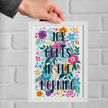 Joy Comes In The Morning Print, 3 of 5