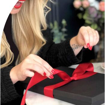 Personalised 70th Birthday Card For Her – Luxury Stiletto Heel Shoe Card, Handmade 3D Scented Card, 8 of 8