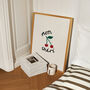 Mon Cheri Simple Hand Painted Wall Art Print, thumbnail 1 of 9