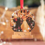 First Christmas As Mr And Mrs Married, Personalised Bauble Decoration, thumbnail 3 of 6