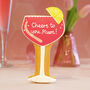 Biscuiteers Hand Iced Personalised Cosmo Letterbox Biscuit, thumbnail 2 of 2