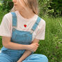 Enjoy The Sweet Stuff Strawberry Organic Cotton T Shirt, thumbnail 4 of 9