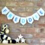 Personalised Name Bunting Nursery Banner Room Sign, thumbnail 2 of 10