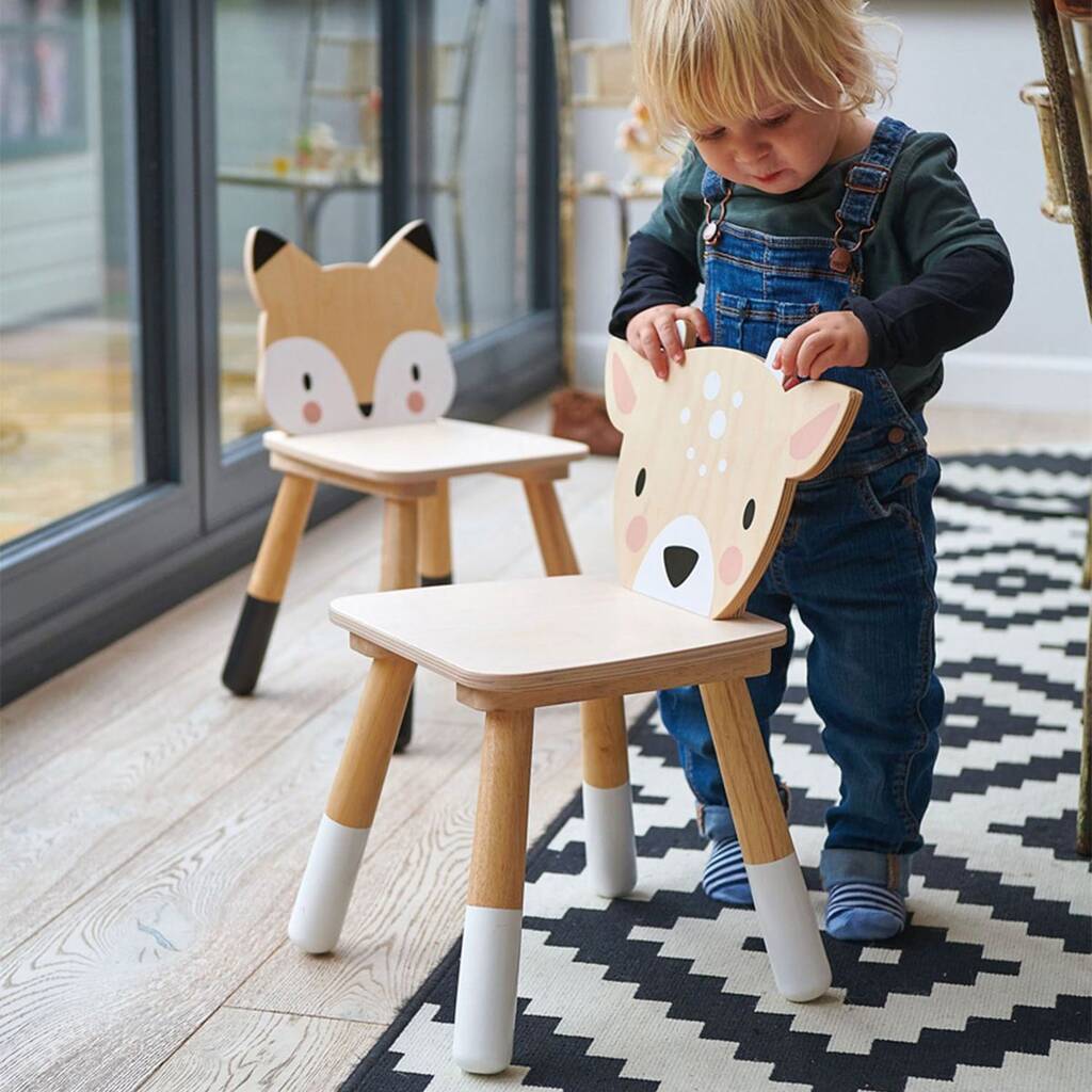 Two Forest Animal Chairs, 1 of 5