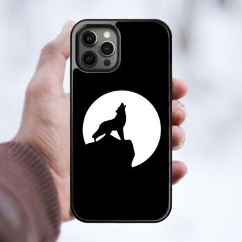 Wolf Howling iPhone Case, 3 of 4