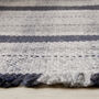 Highland Check Easy Care Navy Rug, thumbnail 3 of 5