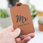 Personalised Mr And Mrs Luggage Tag, thumbnail 3 of 8
