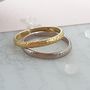 Textured Gold Wedding Ring, thumbnail 1 of 6