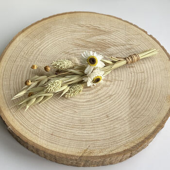 Personalised Dried Natural Flowers Mother's Day Posy, 3 of 4
