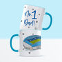 Brighton And Hove Albion Dad Football Mug, Dad Gift, thumbnail 1 of 3