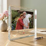 Personalised Photo Any Message Red Heart Crystal Token For A Partner Or Loved One, thumbnail 1 of 7