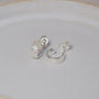 Sterling Silver Mini Huggie Lace Hoop Earrings, thumbnail 2 of 3