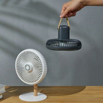 Gingko Beyond Portable And Detachable Desk Fan/ Light, 2 of 12