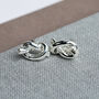 Personalised Family Knot Earrings In Gift Tin, thumbnail 4 of 9