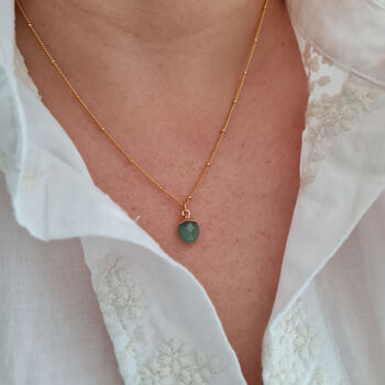 Mini Gemstone Necklace, 3 of 8