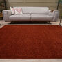 The Rugs Plain Terra Shaggy Rug, thumbnail 11 of 12