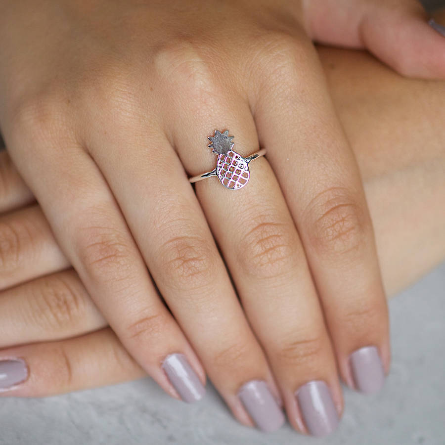 Pineapple Ring By Junk Jewels