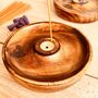 Handmade Mango Wood Incense Stick And Cone Holder Buddha, thumbnail 1 of 5