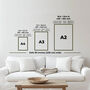 Magpies Wheel Of Fame Football Poster Print, thumbnail 7 of 7