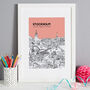 Our Special City Personalised Valentines Print, thumbnail 11 of 12