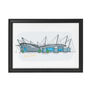 Personalised Manchester City Stadium Print, thumbnail 4 of 6