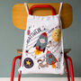Space Rockets And Astronaut Personalised Kids Bag, thumbnail 1 of 3