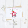 Personalised Grandma Heart Tea Towel Gift, thumbnail 2 of 2