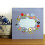 Floral Mauve Birthday Card, thumbnail 1 of 5