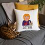 Personalised Cushion Gift For Cat Lady, thumbnail 2 of 12