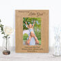 Forever Your Little Girl Wood Picture Frame, thumbnail 3 of 3
