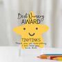 Personalised Best Childminder Award Acrylic Plaque, thumbnail 5 of 6