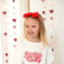 Valentines 'Mummy's Boy'/ 'Daddy's Girl Retro Embroidered Sweatshirt Jumpers, thumbnail 5 of 7