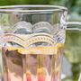 Vela Beaded Glass Serving Pitcher, thumbnail 3 of 5
