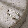 Personalised Men's Stacker Ring, thumbnail 4 of 10