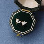Gift Bag Maid Of Honour Thank You Crystal Heart Earrings, thumbnail 7 of 8